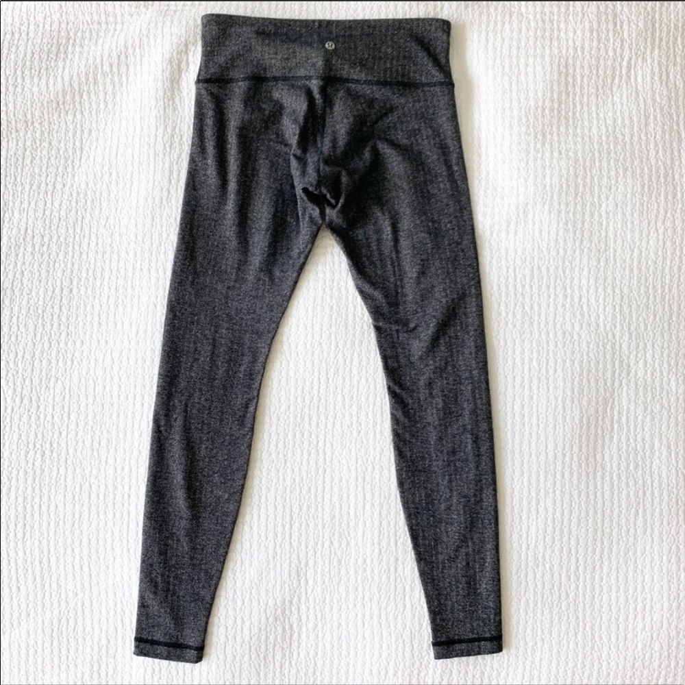 LULULEMON Wunder Under Pant Herringbone Print
